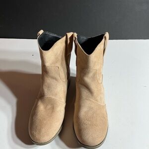 Tan Suede Ankle Boots